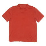 TOMMY HILFIGER Mens Polo Shirt Orange 2XL