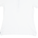 BARBOUR Womens Polo Shirt White UK 10