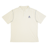 LE COQ SPORTIF Mens Polo Shirt Beige L