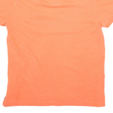 TOMMY HILFIGER Mens Polo Shirt Pink Short Sleeve S