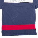 NAUTICA Mens Polo Shirt Blue Short Sleeve M
