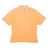 LACOSTE Mens Polo Shirt Orange Short Sleeve S