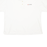 CHASE AUTHENTICS Mens Polo Shirt White Short Sleeve 2XL