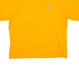 LACOSTE Mens Polo Shirt Orange Short Sleeve M