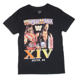 Wrestlemania Boston Ma Mens T-Shirt Black USA S
