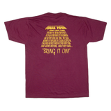 JERZEES Bloomington North Final Four Mens T-Shirt Maroon USA XL