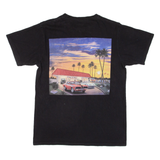 In N Out Burger California Mens T-Shirt Black USA S