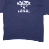 HANES Columbia Basin Basketball Mens T-Shirt Blue USA 2XL