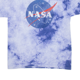 VFIT SUN Nasa Mens Tie Dye T-Shirt Blue USA M