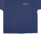 HANES Bright Trading Inc Mens T-Shirt Blue USA XL
