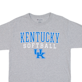 CHAMPION Kentucky Softball Mens T-Shirt Grey USA M