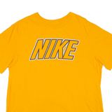 NIKE Mens T-Shirt Yellow M