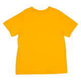 NIKE Mens T-Shirt Yellow M