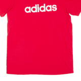 ADIDAS Mens T-Shirt Red S