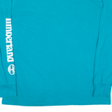 TIMBERLAND Mens T-Shirt Blue Long Sleeve L