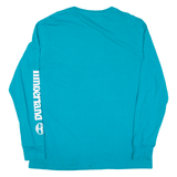 TIMBERLAND Mens T-Shirt Blue Long Sleeve L