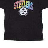 NFL Steelers Mens T-Shirt Black USA L