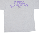 NBA Sacramento Kings Mens T-Shirt Grey USA M