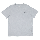 NIKE Mens T-Shirt Grey M