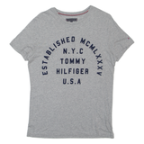 TOMMY HILFIGER Mens T-Shirt Grey S