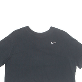 NIKE Cropped Womens T-Shirt Black S