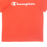 CHAMPION Mens T-Shirt Red M