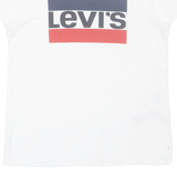 LEVI'S Womens T-Shirt White M