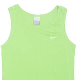 NIKE Womens Vest Green Sleeveless L