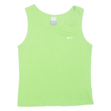 NIKE Womens Vest Green Sleeveless L