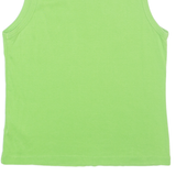 NIKE Womens Vest Green Sleeveless L