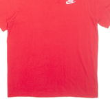 NIKE Mens T-Shirt Red M
