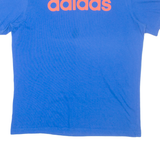 ADIDAS Mens T-Shirt Blue M