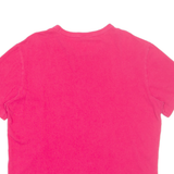 CHAMPION Womens T-Shirt Pink L