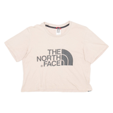 THE NORTH FACE CROPPED Womens T-Shirt Pink S