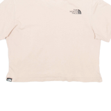 THE NORTH FACE CROPPED Womens T-Shirt Pink S