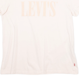 LEVI'S Womens T-Shirt Pink M