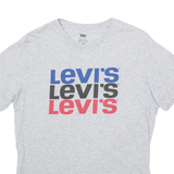 LEVI'S Mens T-Shirt Grey M