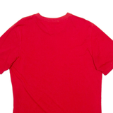 ADIDAS Mens T-Shirt Red L