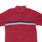 NAUTICA Mens Polo Shirt Red L