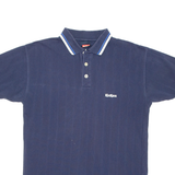 KICKERS Mens Polo Shirt Blue S