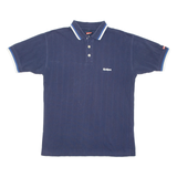 KICKERS Mens Polo Shirt Blue S