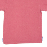 TOMMY HILFIGER Mens Polo Shirt Maroon M