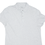 CALVIN KLEIN JEANS Mens Polo Shirt Grey 2XL