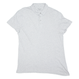 CALVIN KLEIN JEANS Mens Polo Shirt Grey 2XL
