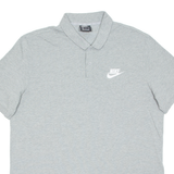 NIKE Mens Polo Shirt Grey XL