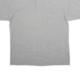 WORLD OFF BASIC Mens Polo Shirt Grey S