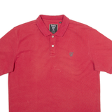 HAJO Mens Polo Shirt Red 90s M