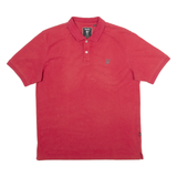 HAJO Mens Polo Shirt Red 90s M