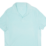 CALVIN KLEIN JEANS Mens Polo Shirt Blue M
