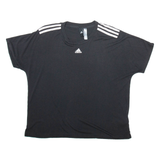 ADIDAS Womens T-Shirt Black M